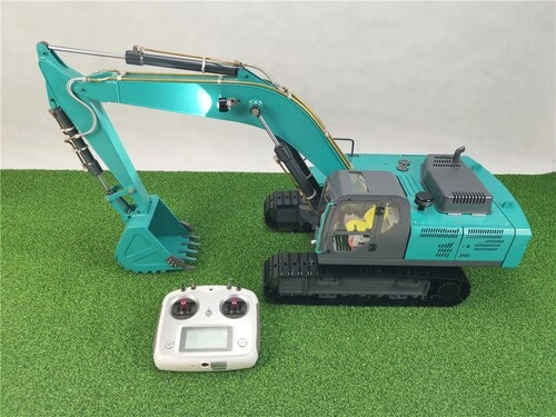 1/12 RC Hydraulic Excavator – Powerful Metal Model Truck Toy!