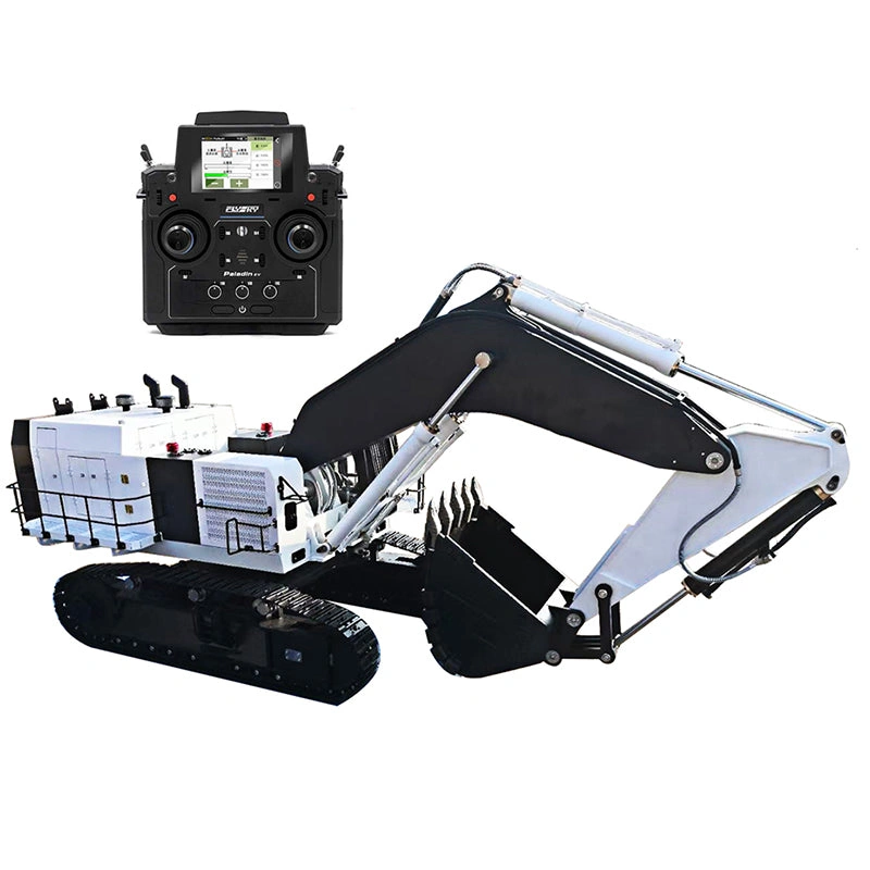 1/12 Heavy Excavator Toy - Remote Control, Epic Gift for Builders!
